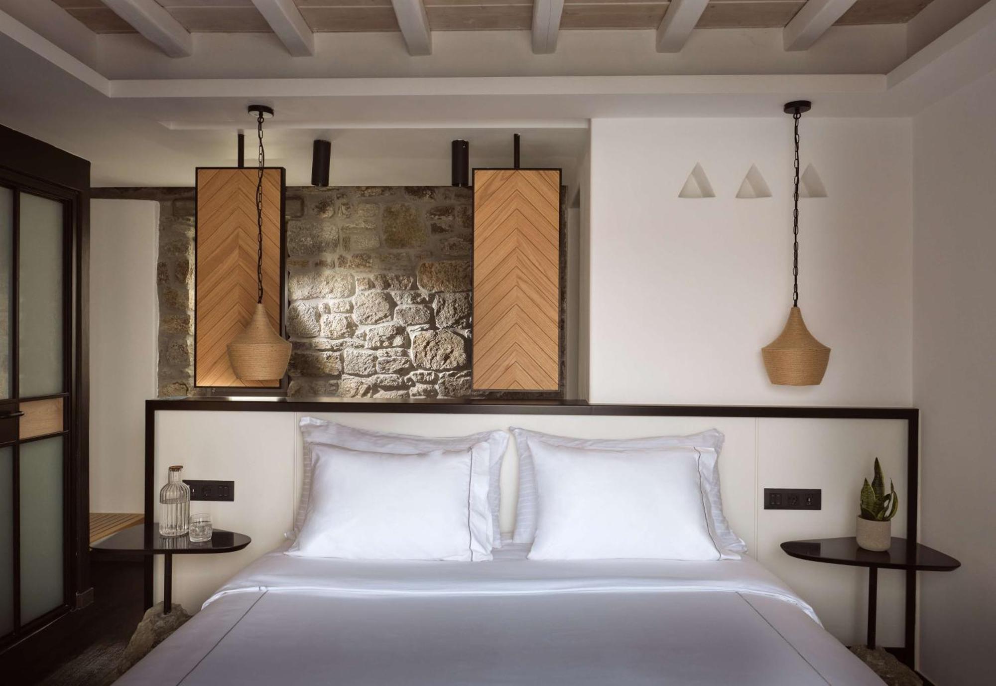 Semeli Coast Mykonos Curio Collection By Hilton Merchia Beach Exterior foto