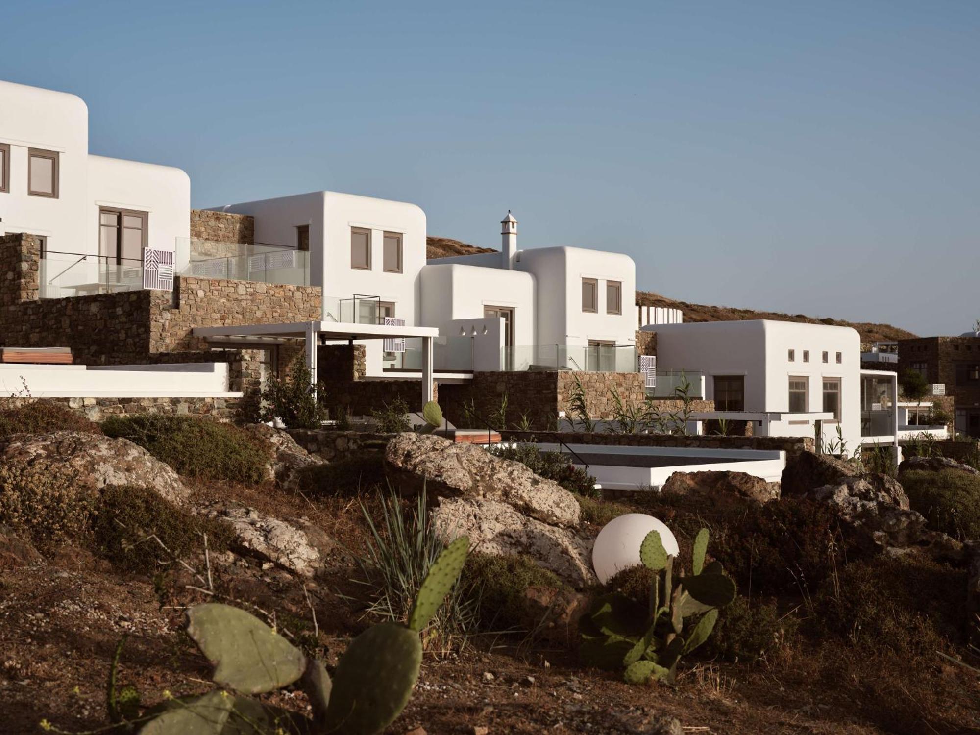 Semeli Coast Mykonos Curio Collection By Hilton Merchia Beach Exterior foto