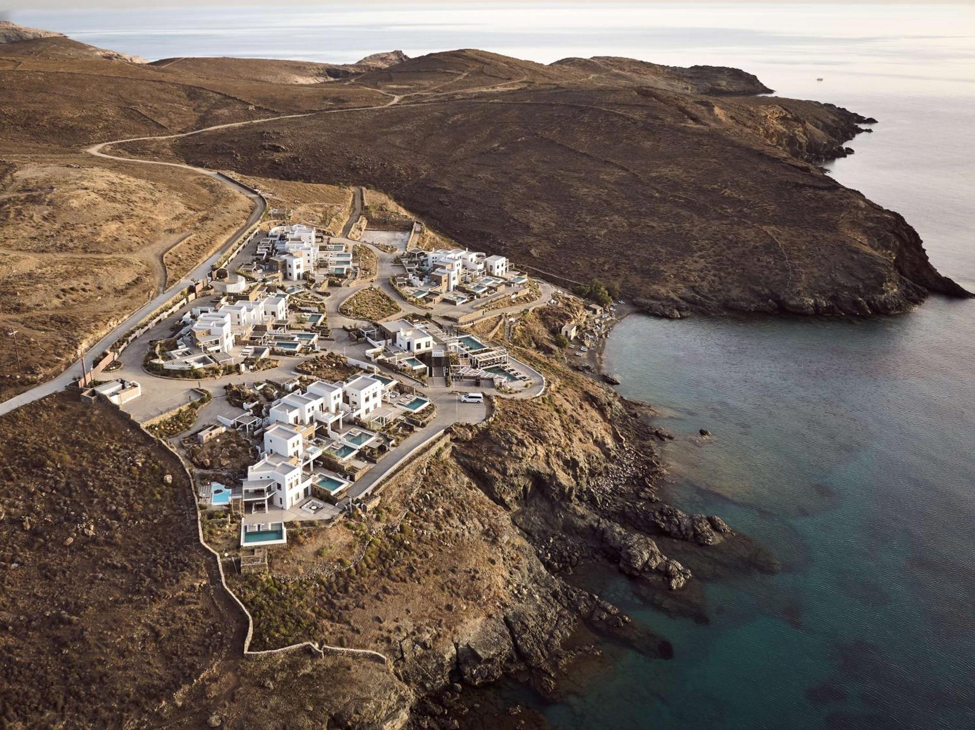 Semeli Coast Mykonos Curio Collection By Hilton Merchia Beach Exterior foto