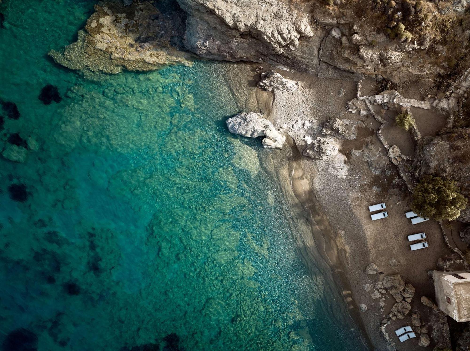 Semeli Coast Mykonos Curio Collection By Hilton Merchia Beach Exterior foto