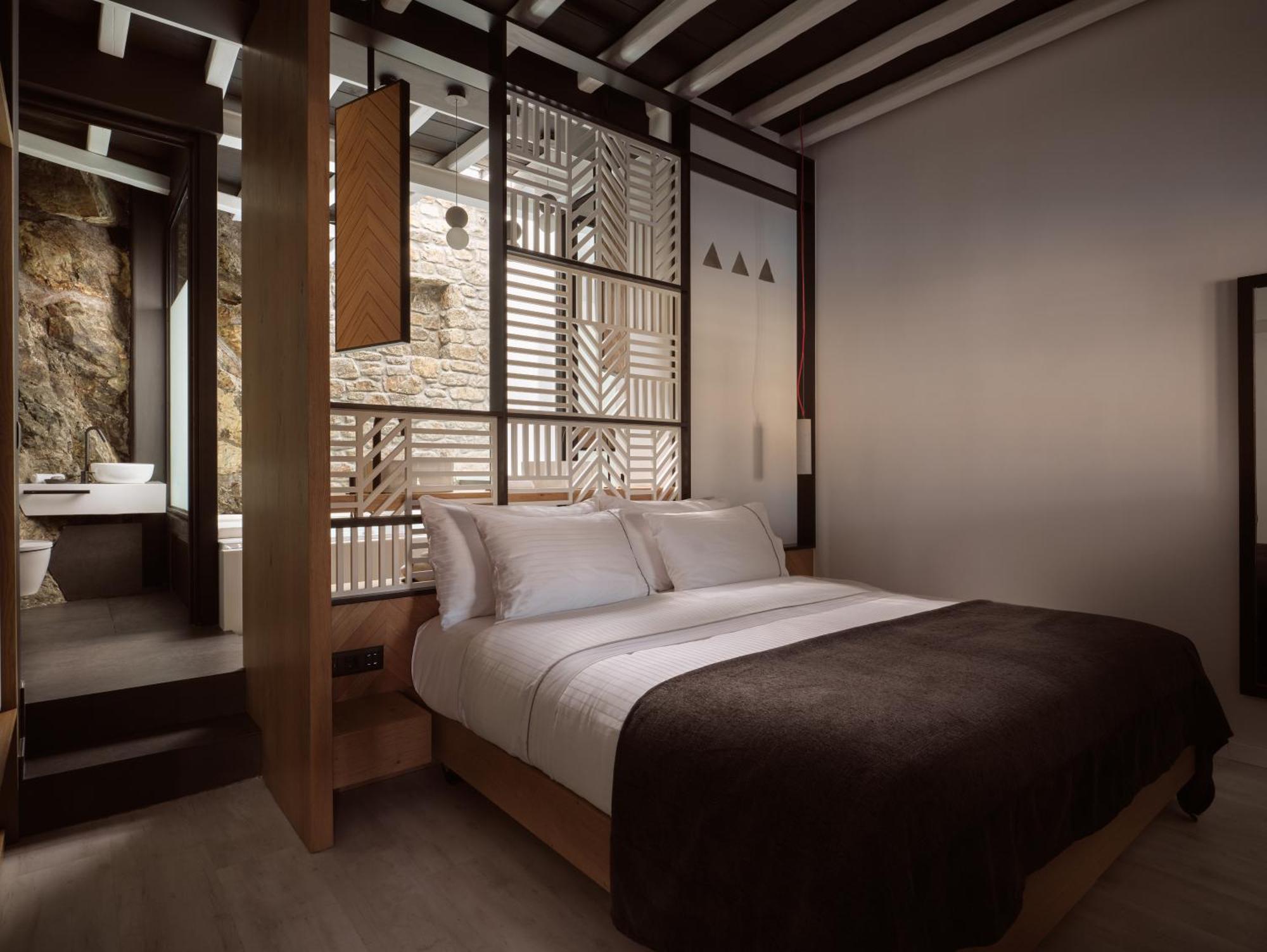 Semeli Coast Mykonos Curio Collection By Hilton Merchia Beach Exterior foto