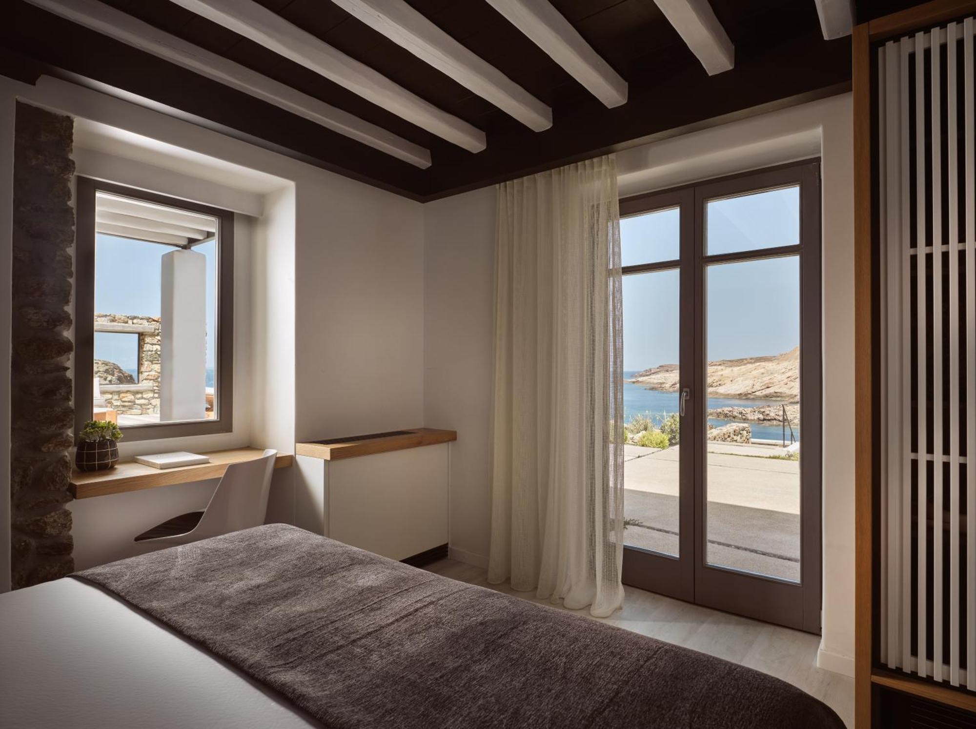 Semeli Coast Mykonos Curio Collection By Hilton Merchia Beach Exterior foto