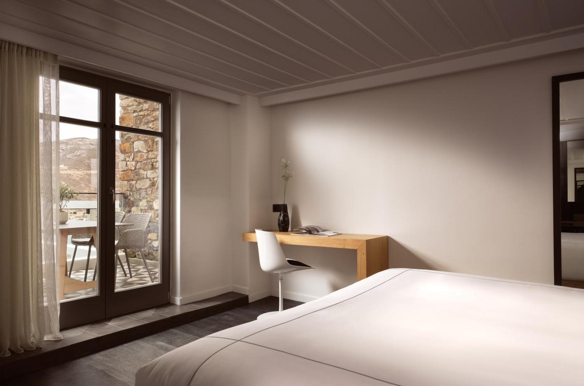 Semeli Coast Mykonos Curio Collection By Hilton Merchia Beach Exterior foto