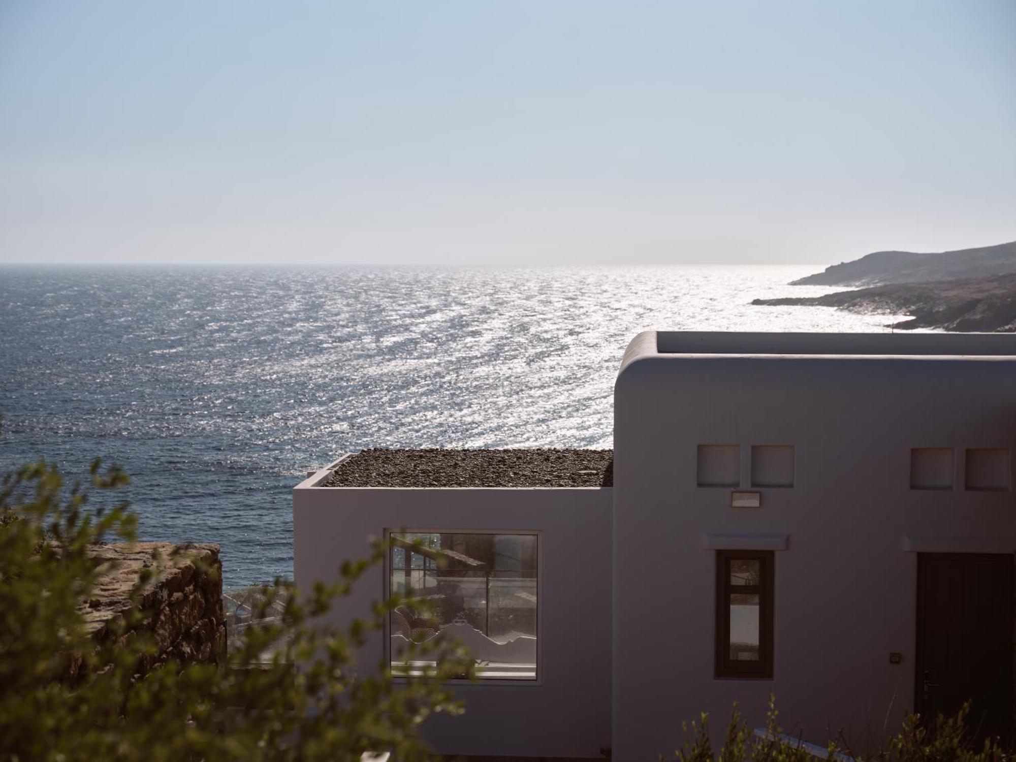 Semeli Coast Mykonos Curio Collection By Hilton Merchia Beach Exterior foto